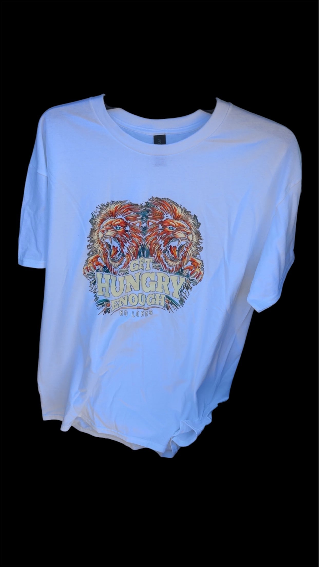 Get hungry enough T-shirt - JazzClothing