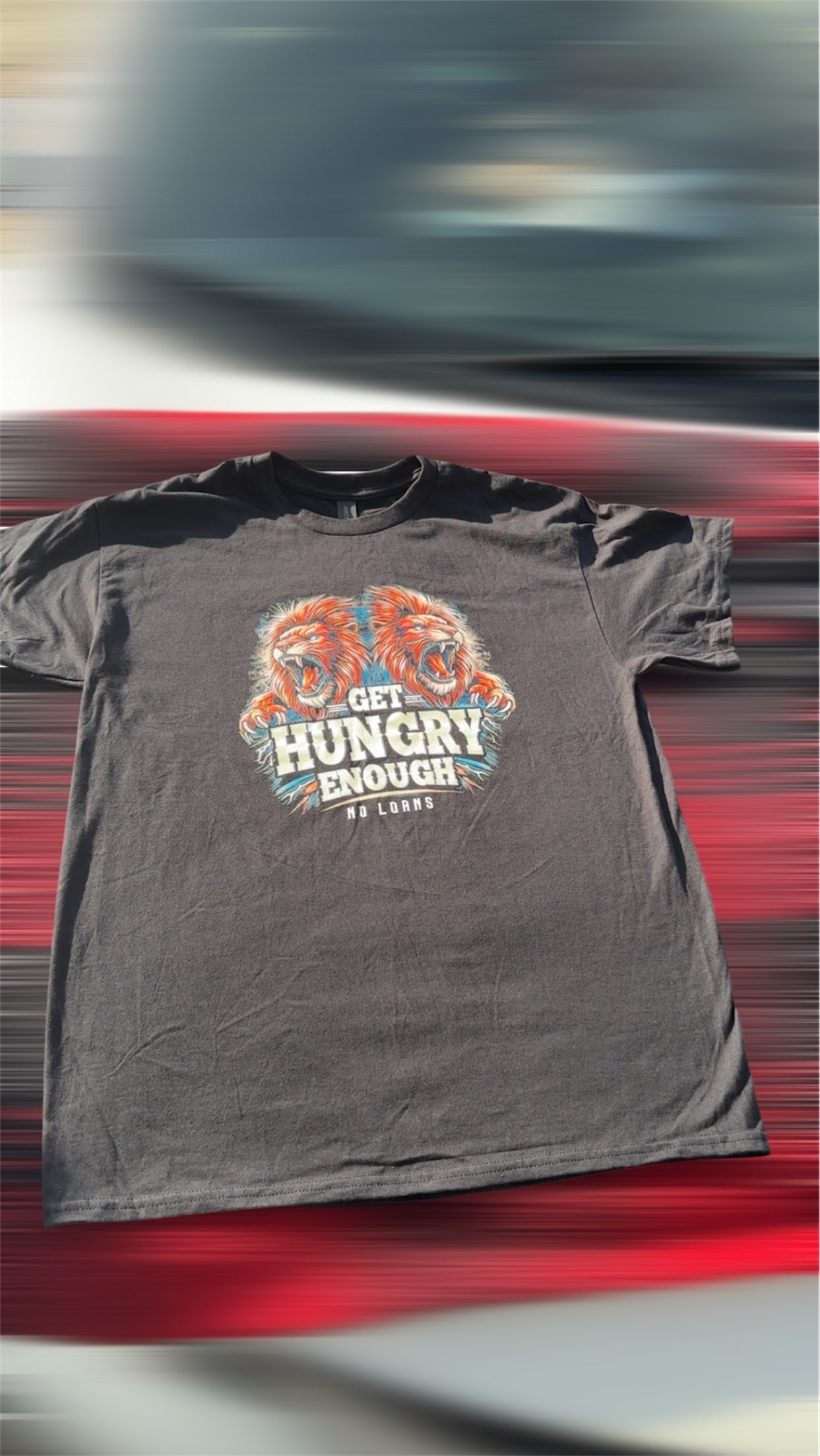 Get hungry enough T-shirt - JazzClothing