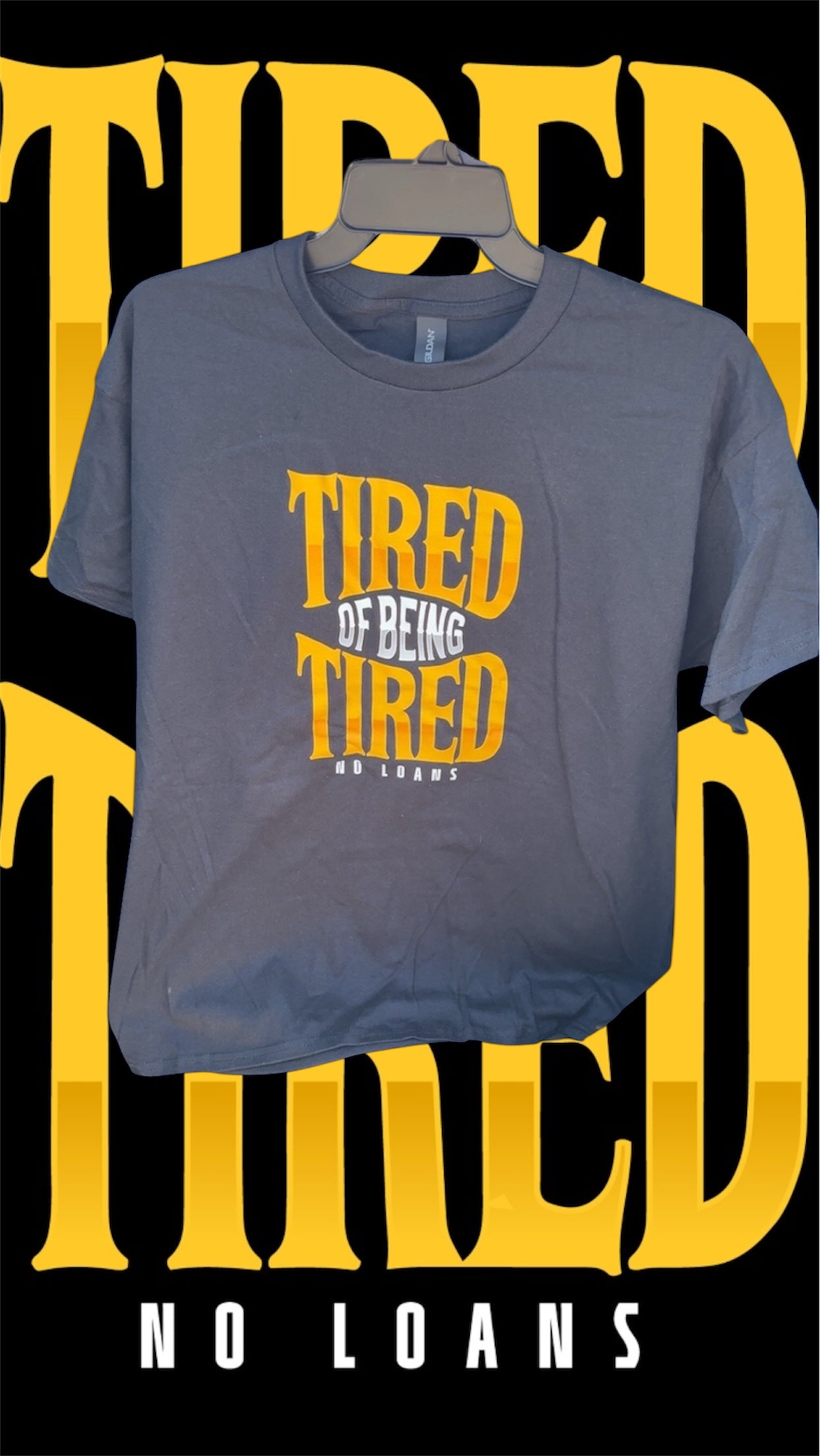 Tired of being tired T-shirt - JazzClothing